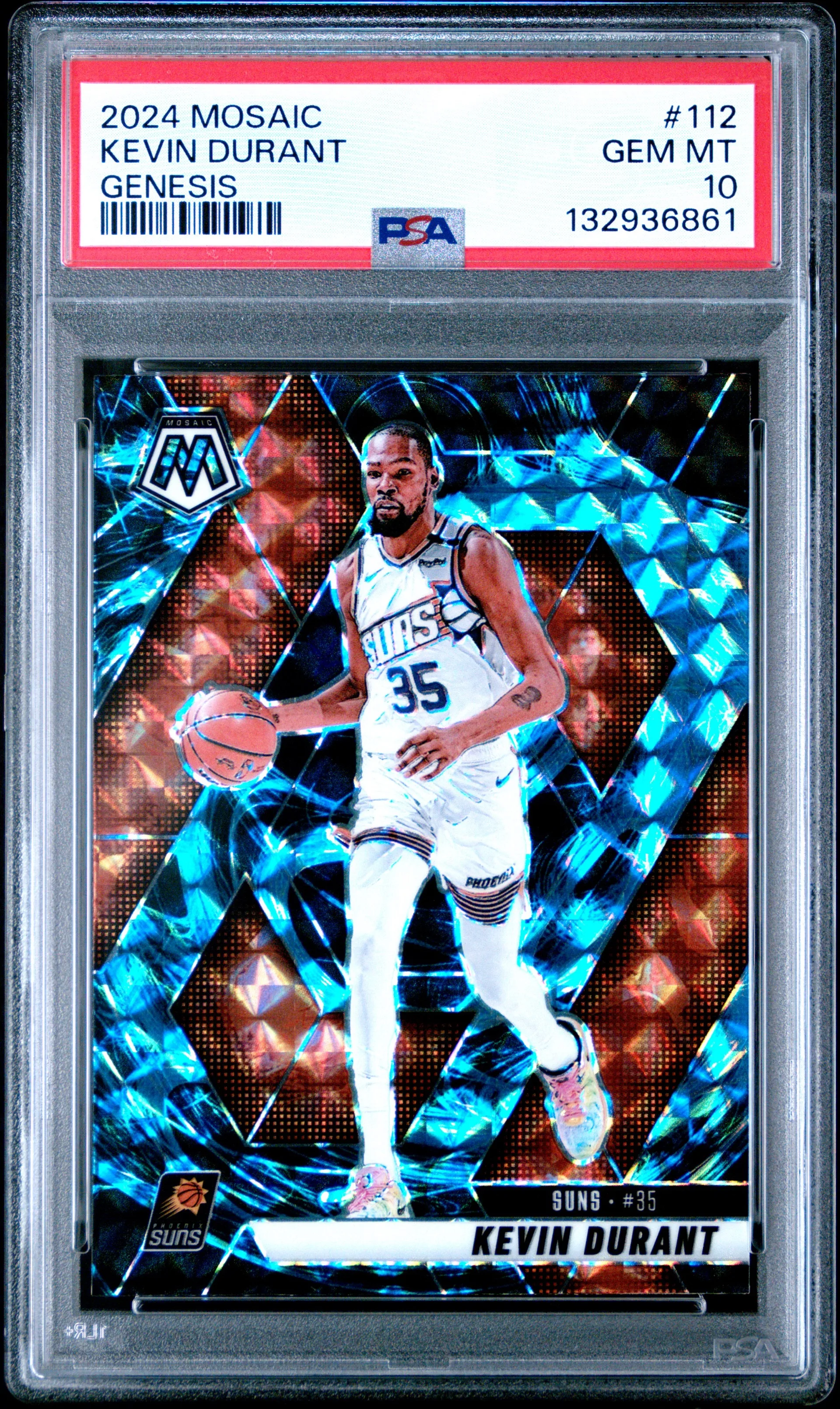 Kevin Durant – 2024 Mosaic Genesis #112