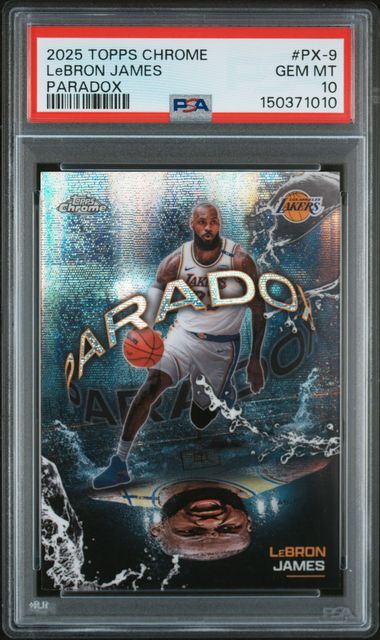 LeBron James – 2025 Topps Chrome Paradox #PX-9