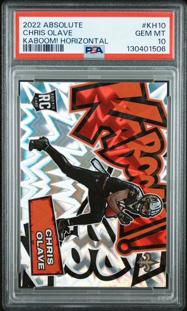 Chris Olave – 2022 Absolute Kaboom! Horizontal #KH10
