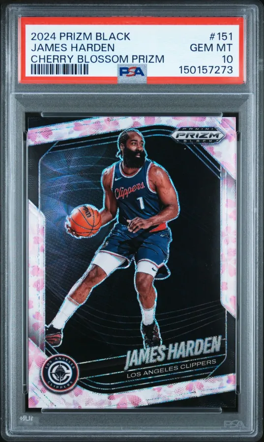 James Harden – 2024 Prizm Black Cherry Blossom Prizm #151