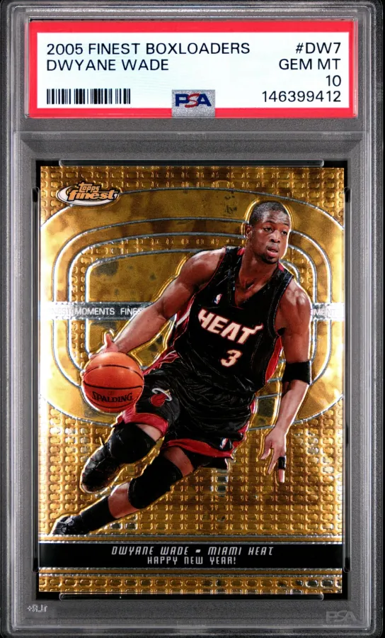 Dwyane Wade – 2005 Finest Boxloaders #DW7